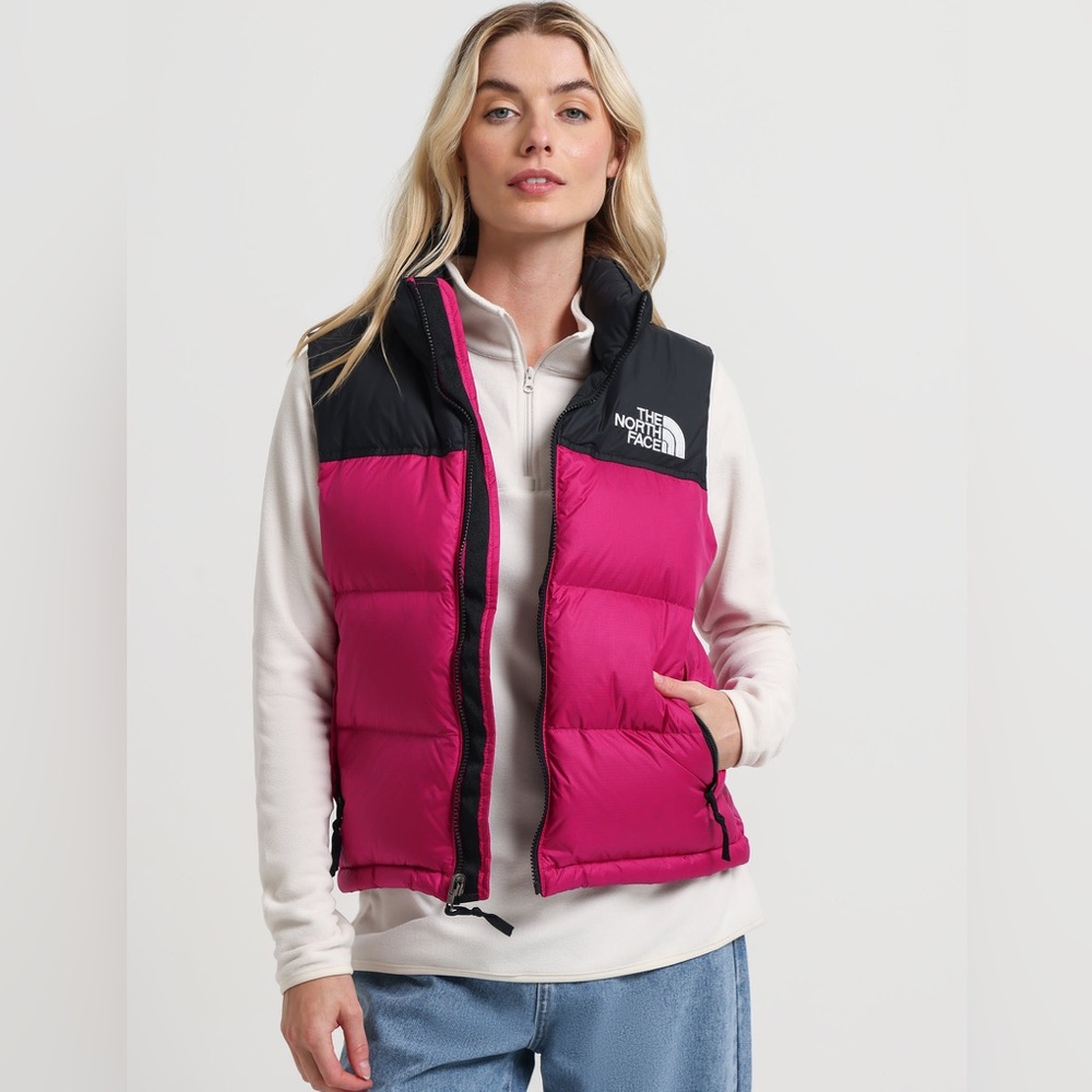 The North Face 1996 Retro Nuptse Down Vest with Hood Size small